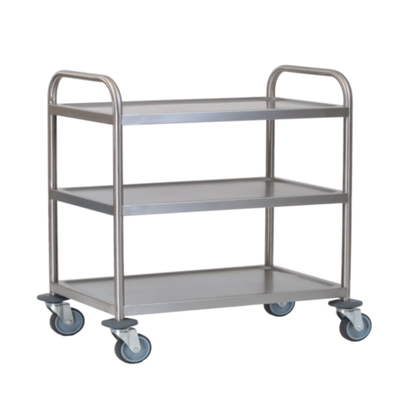 Stainless Steel Service Trolley 3 Level